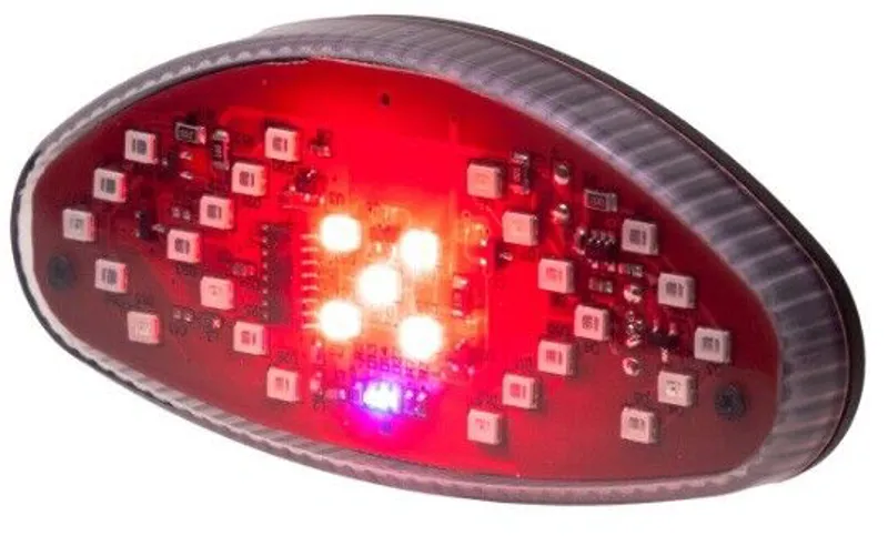 XLC Indicator Led Rear Light Left and Right Remote indicators Black-4